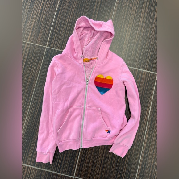 Girls sales Aviator Nation Hoodie Shirts Tops
